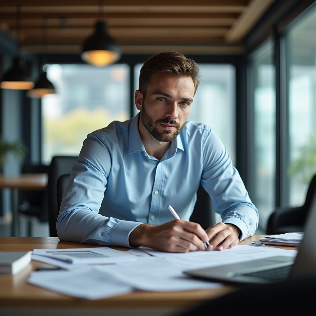 Profesional finanzas energía